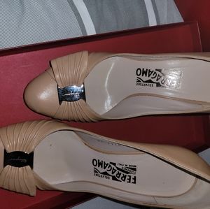 Salvatore Ferragamo Nude heels